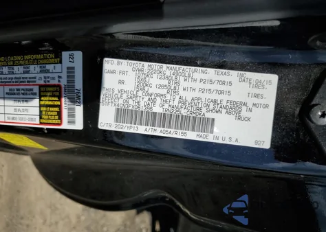 2015 Toyota Tacoma Access Cab из США, поврежденный, VIN 5TFTX4CN3FX061396